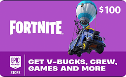 $100 Fortnite V-Bucks Card - Email Delivery