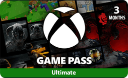 3 Month Xbox Game Pass Ultimate w/ Xbox Live (Email Delivery)